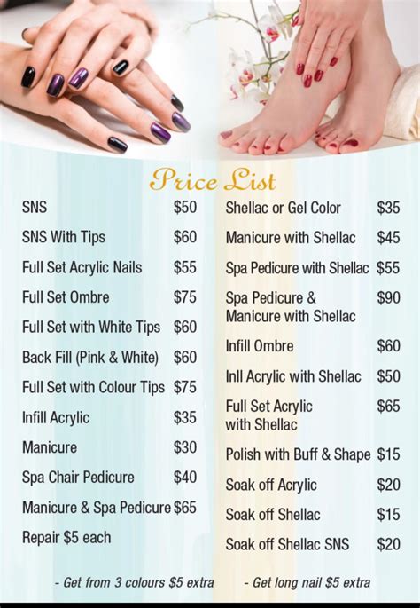 cheapest manicures and pedicures in my area